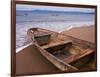 Wooden Boat Looking Out on Banderas Bay, The Colonial Heartland, Puerto Vallarta, Mexico-Tom Haseltine-Framed Photographic Print