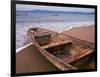 Wooden Boat Looking Out on Banderas Bay, The Colonial Heartland, Puerto Vallarta, Mexico-Tom Haseltine-Framed Photographic Print