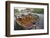 Wooden Boats at Liwan Park, Guangzhou, Guangdong, China, Asia-Ian Trower-Framed Photographic Print