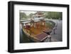 Wooden Boats at Liwan Park, Guangzhou, Guangdong, China, Asia-Ian Trower-Framed Photographic Print