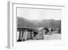 Wooden Bridge at Iwakuni, Japan, 1904-null-Framed Giclee Print