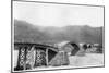 Wooden Bridge at Iwakuni, Japan, 1904-null-Mounted Giclee Print