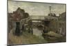 Wooden Bridge in Rijswijk and Loosduinen-Jacob Maris-Mounted Art Print