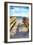 Wooden Bridge  - In the Style of Oil Painting-Philippe Hugonnard-Framed Giclee Print