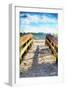 Wooden Bridge  - In the Style of Oil Painting-Philippe Hugonnard-Framed Giclee Print