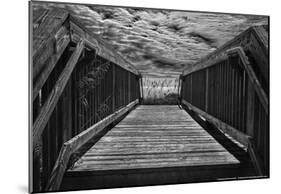 Wooden Bridge Myrtle Beach, SC-null-Mounted Poster