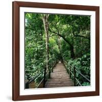 Wooden Bridge Thailand-null-Framed Photographic Print