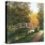 Wooden Bridge-TC Chiu-Stretched Canvas