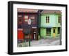 Wooden Buildings in the Old Town District, Bergen City, Hordaland District, Norway, Scandinavia-Richard Cummins-Framed Photographic Print