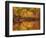 Wooden Cabin on Lake in Autumn-Robert Llewellyn-Framed Photographic Print