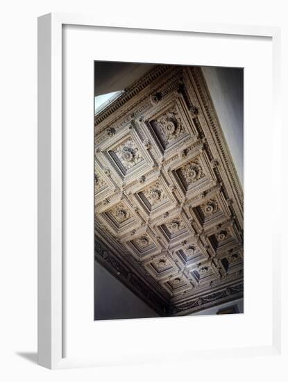 Wooden Ceiling, Work-Benedetto da Maiano-Framed Giclee Print