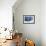 Wooden Chalet Surrounded by Snowy Peaks and Woods Reflected in Lake Palu, Valtellina, Italy-Roberto Moiola-Framed Photographic Print displayed on a wall