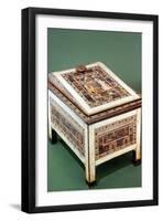 Wooden Chest from the Tomb of Tutankhamun, 14th Century Bc-null-Framed Giclee Print
