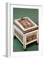 Wooden Chest from the Tomb of Tutankhamun, 14th Century Bc-null-Framed Giclee Print