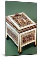 Wooden Chest from the Tomb of Tutankhamun, 14th Century Bc-null-Mounted Giclee Print