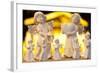 Wooden Christmas Angel Decorations at the Dresden Strietzelmarkt Christmas Market-Miles Ertman-Framed Photographic Print