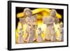 Wooden Christmas Angel Decorations at the Dresden Strietzelmarkt Christmas Market-Miles Ertman-Framed Photographic Print