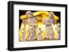 Wooden Christmas Angel Decorations at the Dresden Strietzelmarkt Christmas Market-Miles Ertman-Framed Photographic Print