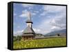 Wooden Church, Fundata, Transylvania, Romania, Europe-Gary Cook-Framed Stretched Canvas