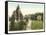 Wooden Church in Christiana (Oslo), Norway-null-Framed Stretched Canvas