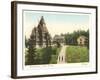 Wooden Church in Christiana (Oslo), Norway-null-Framed Art Print