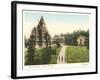 Wooden Church in Christiana (Oslo), Norway-null-Framed Art Print