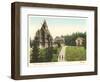 Wooden Church in Christiana (Oslo), Norway-null-Framed Art Print