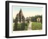 Wooden Church in Christiana (Oslo), Norway-null-Framed Art Print