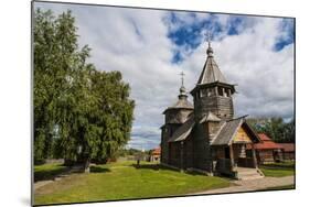 Wooden Church in the Museum of Wooden Architecture, Suzdal, Golden Ring, Russia, Europe-Michael Runkel-Mounted Photographic Print