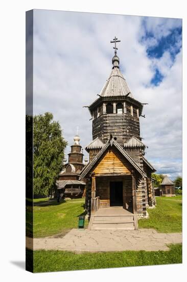 Wooden Church in the Museum of Wooden Architecture, Suzdal, Golden Ring, Russia, Europe-Michael Runkel-Stretched Canvas