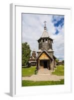 Wooden Church in the Museum of Wooden Architecture, Suzdal, Golden Ring, Russia, Europe-Michael Runkel-Framed Photographic Print