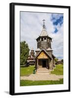 Wooden Church in the Museum of Wooden Architecture, Suzdal, Golden Ring, Russia, Europe-Michael Runkel-Framed Photographic Print