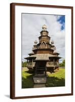 Wooden Church in the Museum of Wooden Architecture, Suzdal, Golden Ring, Russia, Europe-Michael Runkel-Framed Photographic Print