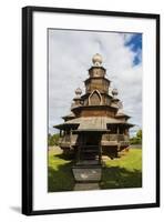 Wooden Church in the Museum of Wooden Architecture, Suzdal, Golden Ring, Russia, Europe-Michael Runkel-Framed Photographic Print