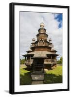 Wooden Church in the Museum of Wooden Architecture, Suzdal, Golden Ring, Russia, Europe-Michael Runkel-Framed Photographic Print