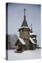 Wooden Church of the Transfiguration-null-Stretched Canvas