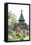 Wooden Church on the Edge of Tatra National Park, Zakopane, Poland, Europe-Kim Walker-Framed Stretched Canvas