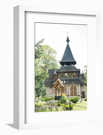 Wooden Church on the Edge of Tatra National Park, Zakopane, Poland, Europe-Kim Walker-Framed Photographic Print