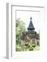 Wooden Church on the Edge of Tatra National Park, Zakopane, Poland, Europe-Kim Walker-Framed Photographic Print