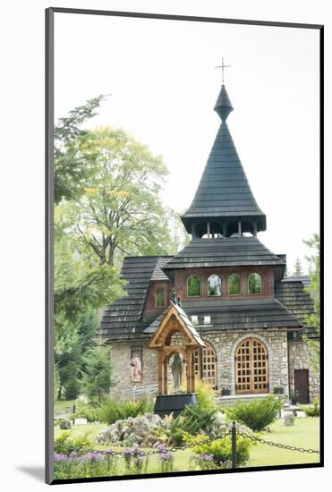 Wooden Church on the Edge of Tatra National Park, Zakopane, Poland, Europe-Kim Walker-Mounted Photographic Print