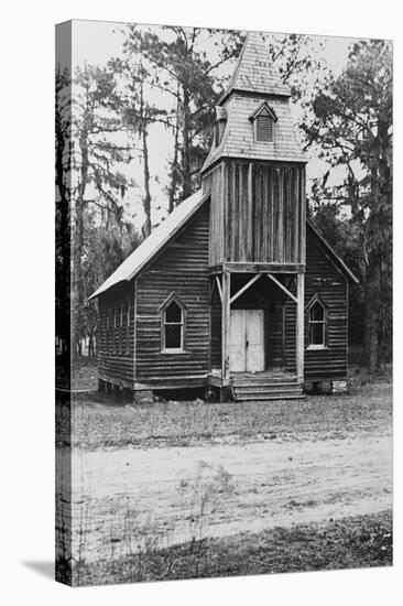 Wooden church, St. Marys, Georgia, 1936-Walker Evans-Stretched Canvas