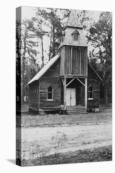 Wooden church, St. Marys, Georgia, 1936-Walker Evans-Stretched Canvas