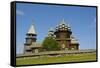 Wooden Churches in Kizhi, Russia-Iva Afonskaya-Framed Stretched Canvas