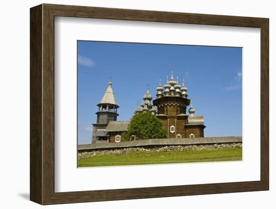 Wooden Churches in Kizhi, Russia-Iva Afonskaya-Framed Photographic Print