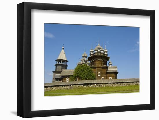 Wooden Churches in Kizhi, Russia-Iva Afonskaya-Framed Photographic Print