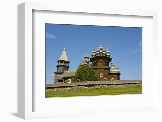 Wooden Churches in Kizhi, Russia-Iva Afonskaya-Framed Photographic Print