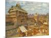 Wooden City of Moscow in the 14th Century-Appolinari Mikhaylovich Vasnetsov-Mounted Giclee Print