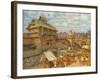 Wooden City of Moscow in the 14th Century-Appolinari Mikhaylovich Vasnetsov-Framed Giclee Print