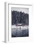 Wooden Cottage by the River in Central Finland-Andrew Bayda-Framed Photographic Print