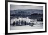 Wooden Cottage in Winter Forest, Central Finland-Andrew Bayda-Framed Photographic Print